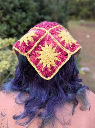 Rose Colored Sky Bandana
