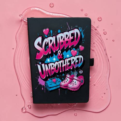 Scrubbed and Unbothered Vinyl Journal