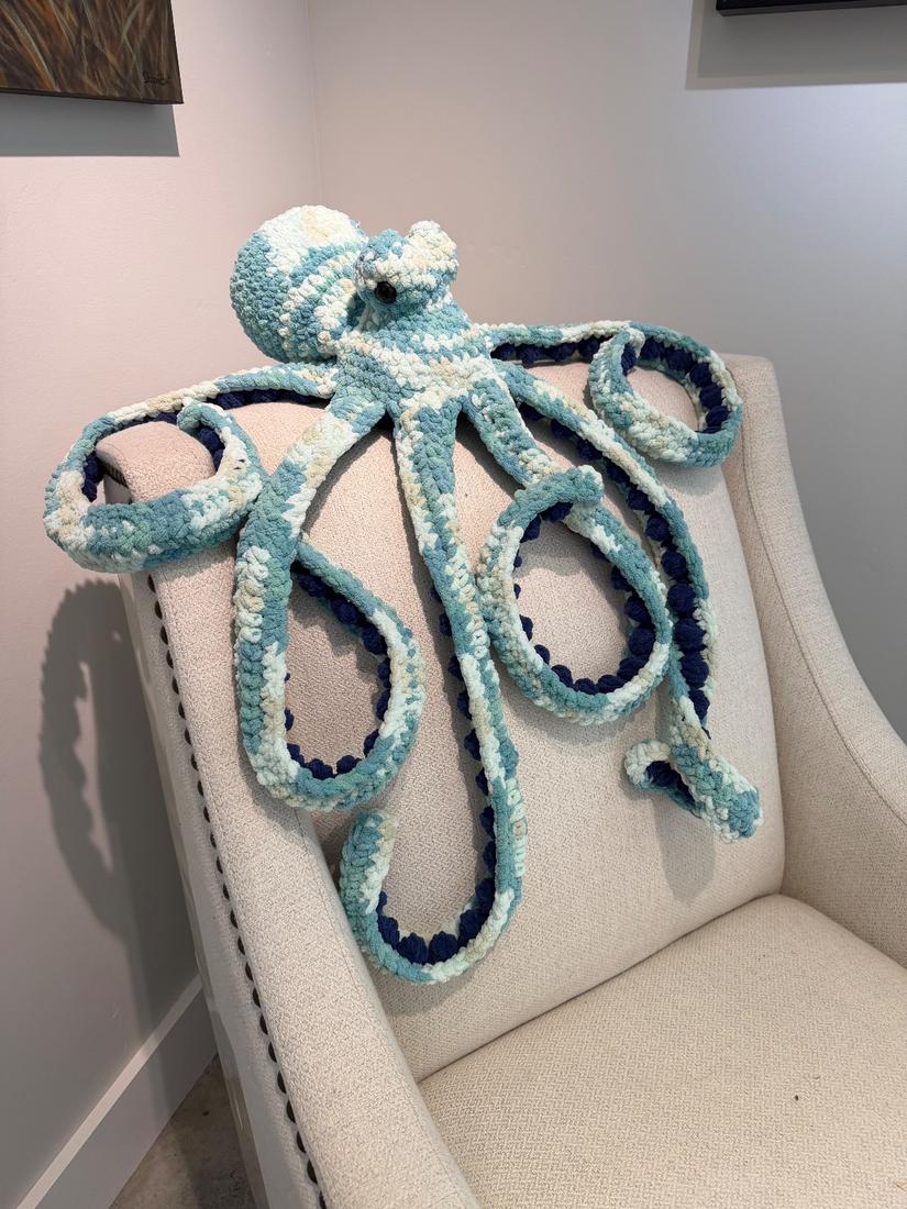Hand made crochet anchor the octopus — photo 1
