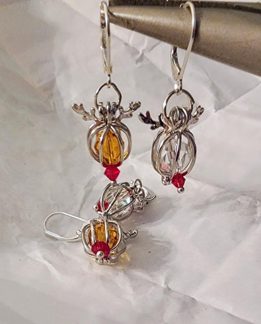 Rudolph Earrings or Necklace — photo 1