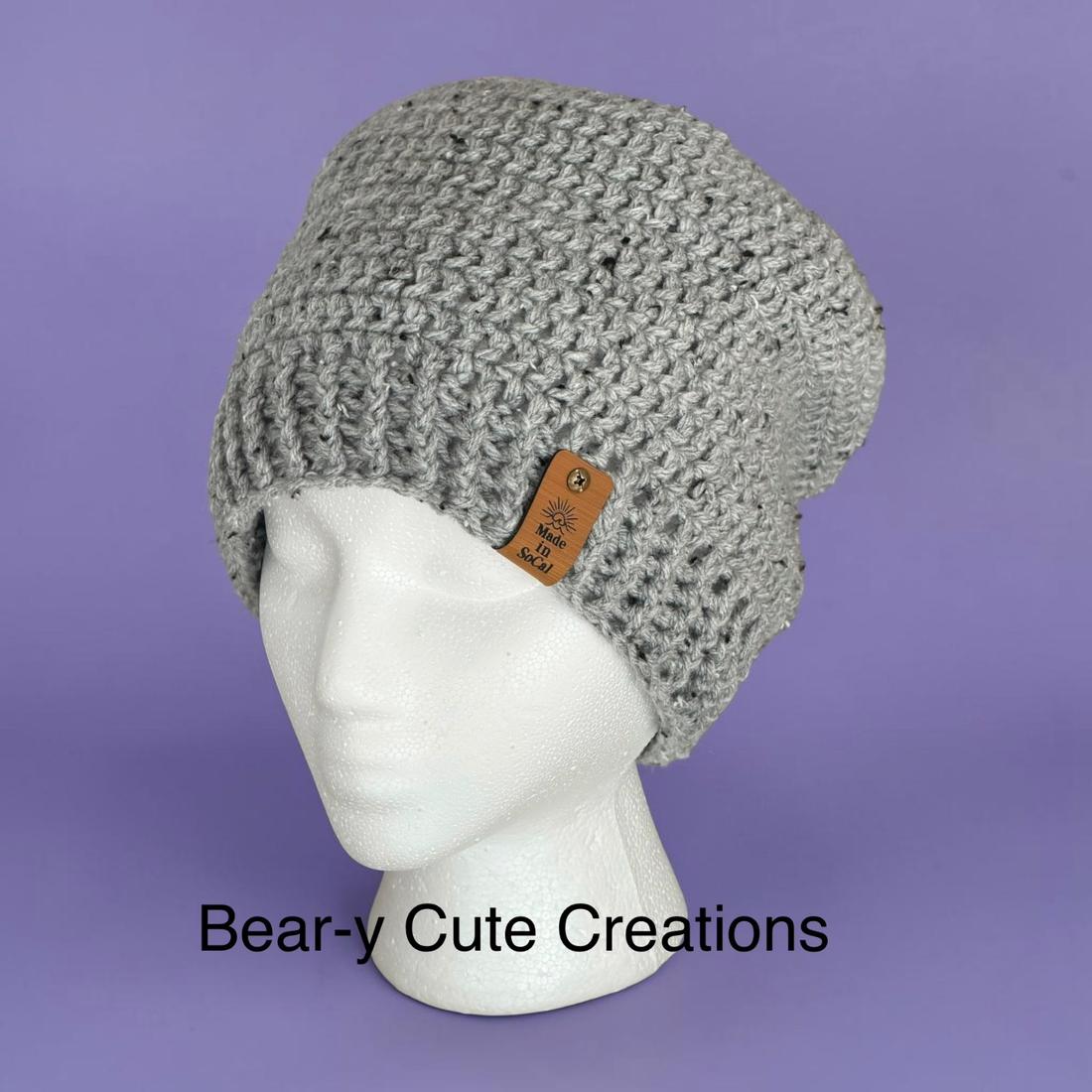 Grey speckle beanie — photo 1