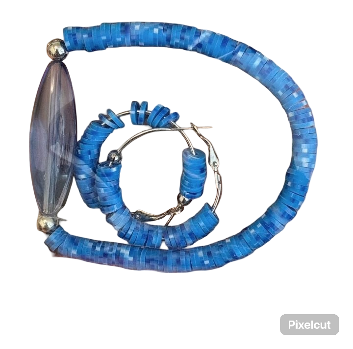 Heishi bead bracelet — photo 1