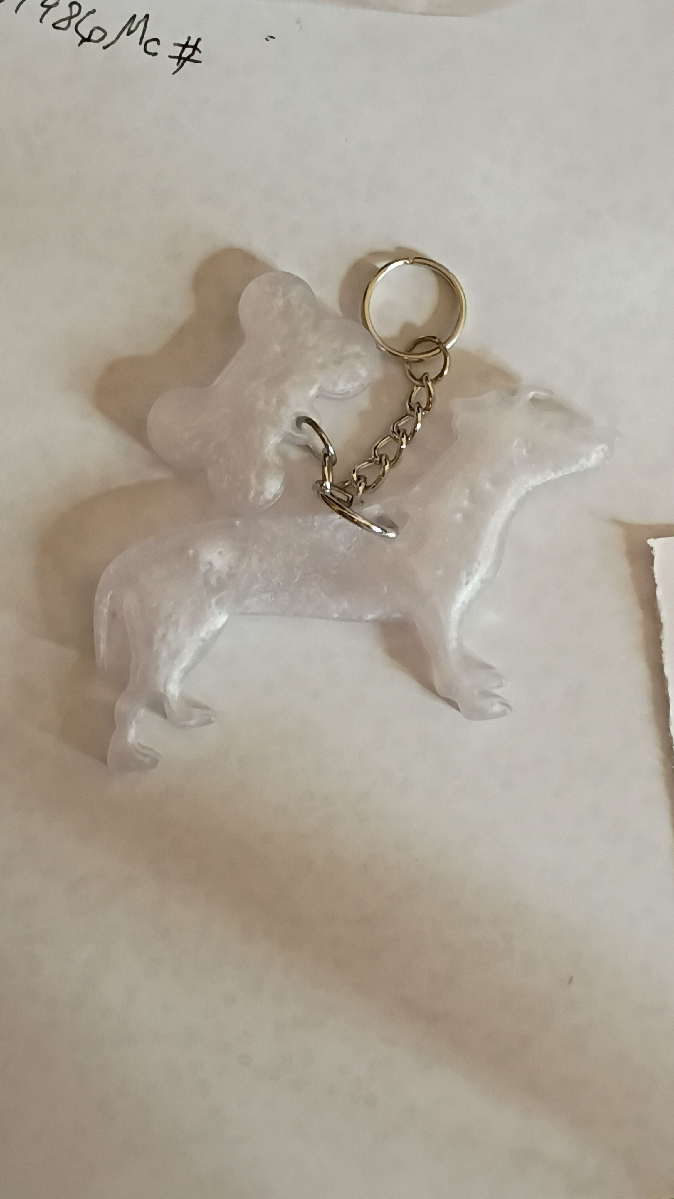 Jack Russell doggie keychain