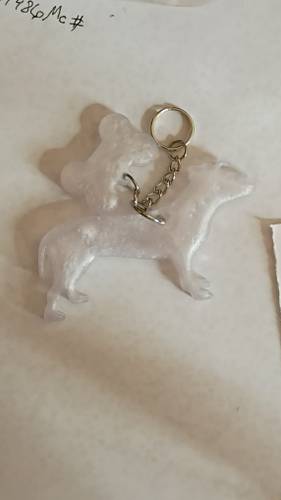 Jack Russell doggie keychain