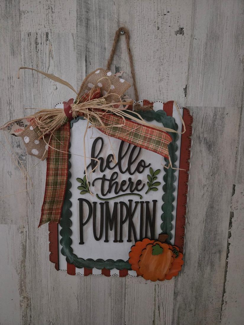 Hello Pumpkin Sign โ photo 1