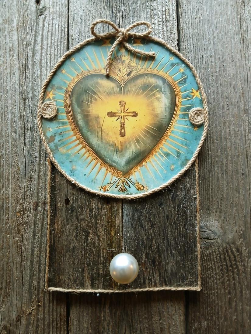 Pearls of Wisdom Hanger - Aqua — photo 1