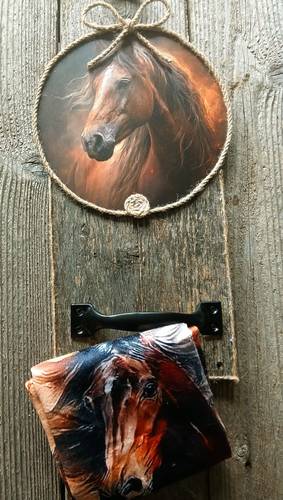 Horse with no name kitchen towel hanger