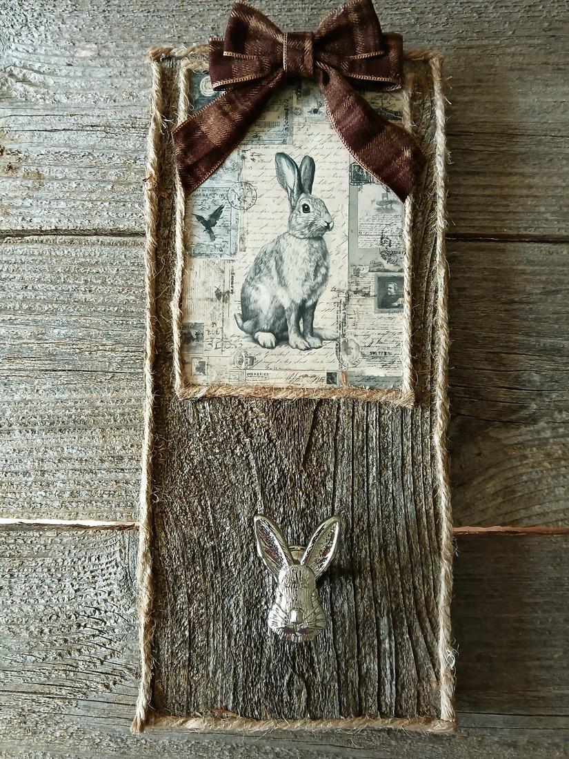 Little Grey Rabbit Hanger — photo 1