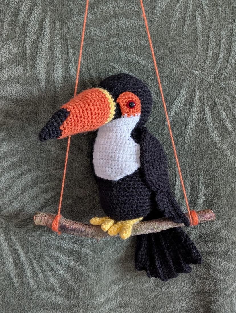 Handmade crochet Toucan — photo 1