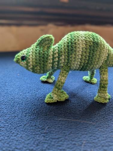 Crochet Chameleon