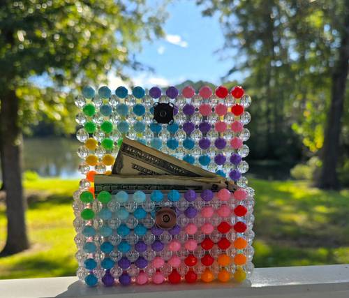 Handmade Rainbow Wallet π